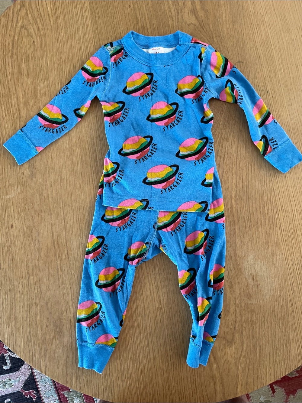 Hanna Andersson 2T space pajama set